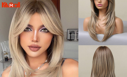 pictures human hair wigs from Kameymall 